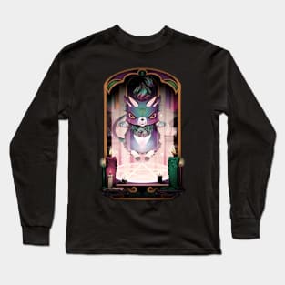 Summoning Circle - Chubby Goat Monster Long Sleeve T-Shirt